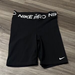 Nike Pro Women's Black Bike Shorts